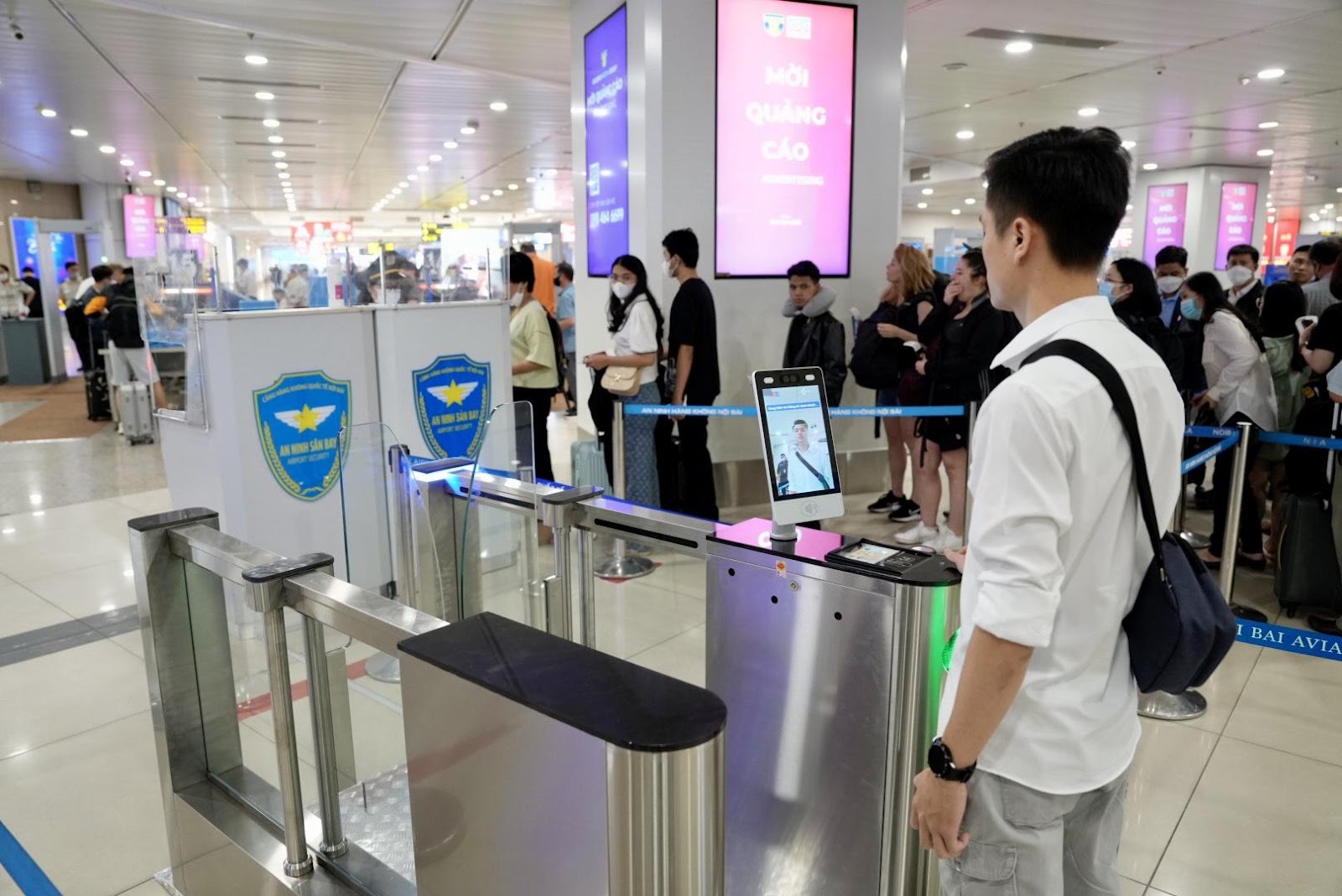 NIA thí điểm CCCD gắn chip và hệ thống xác thực hành khách đi tàu bay tại nhà ga quốc nội