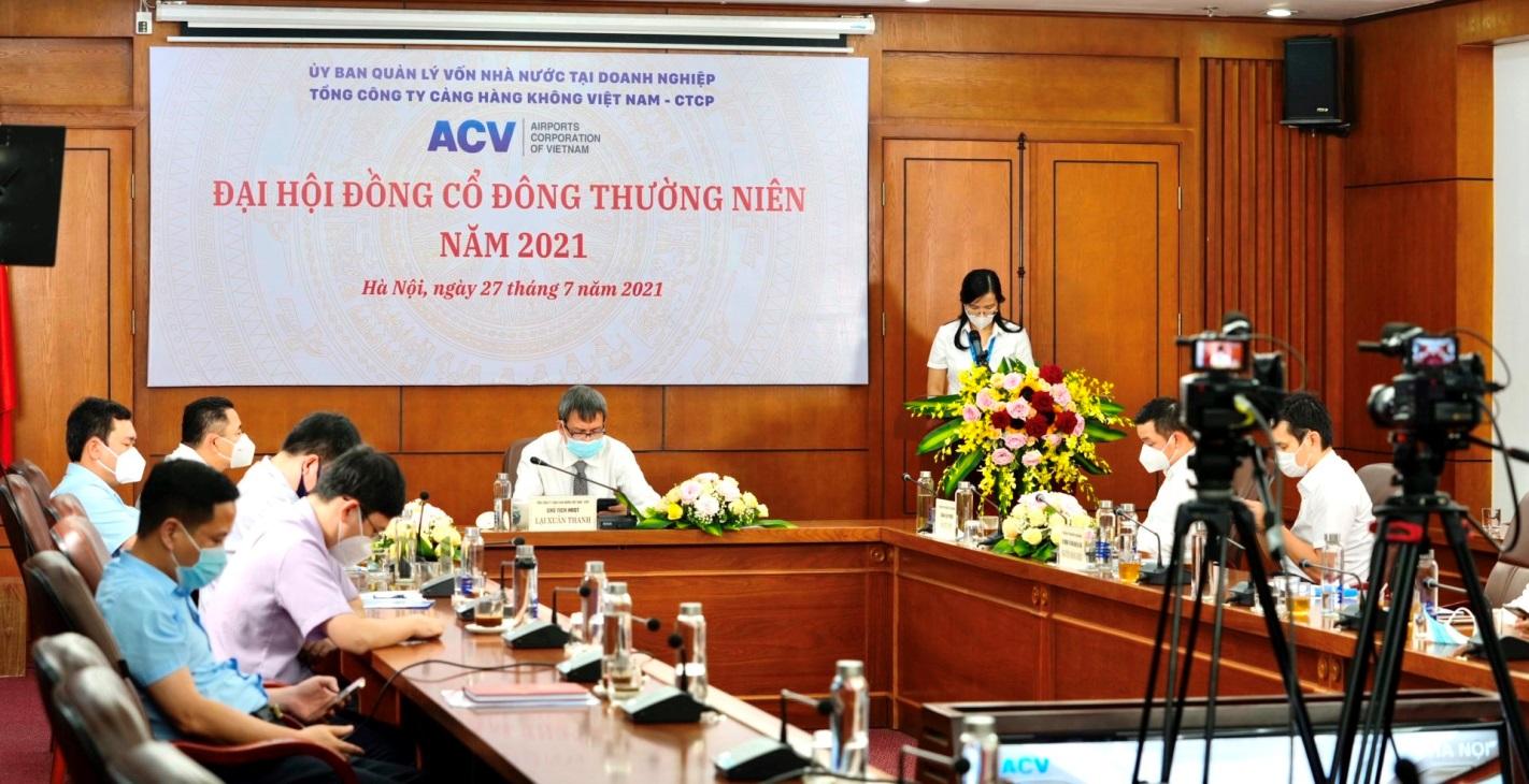 C:\Users\Administrator\Desktop\Tin ĐHĐCĐ năm 2021\ĐHĐCĐ năm 2021 của ACV tổ chức theo hình thức trực tuyến  - Hình ảnh tại đầu cầu chính tại Cảng HKQT Nội Bài.jpg
