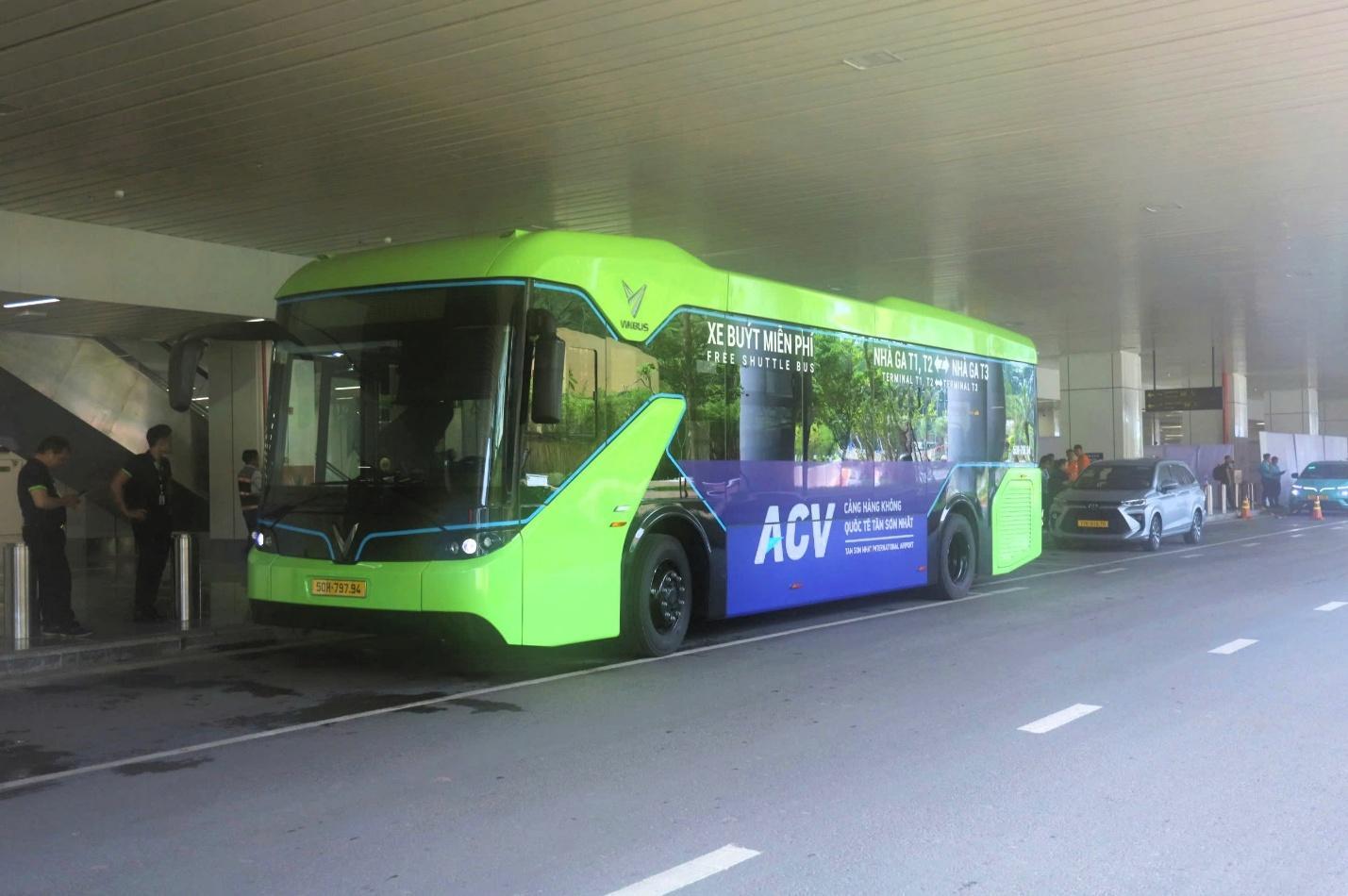 A green bus parked in a garageAI-generated content may be incorrect.