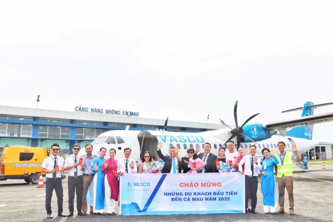 CẢNG HÀNG KHÔNG CÀ MAU ĐÓN NHỮNG HÀNH KHÁCH ĐẦU TIÊN NĂM 2025|LOCAL_PATH:crawled_data/images/featured_02665bf27cc0.jpg