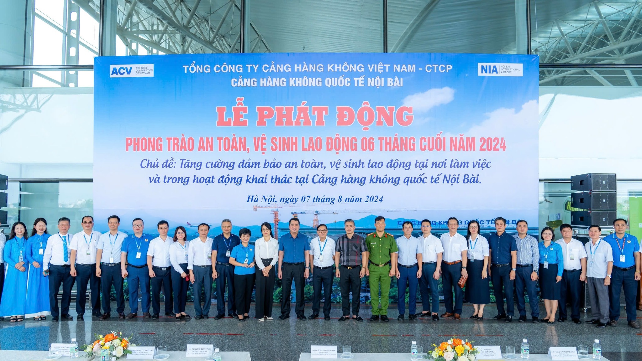 Cảng HKQT Nội Bài phát động phong trào An toàn, vệ sinh lao động 6 tháng cuối năm 2024|LOCAL_PATH:crawled_data/images/featured_078564f9cbb8.jpg