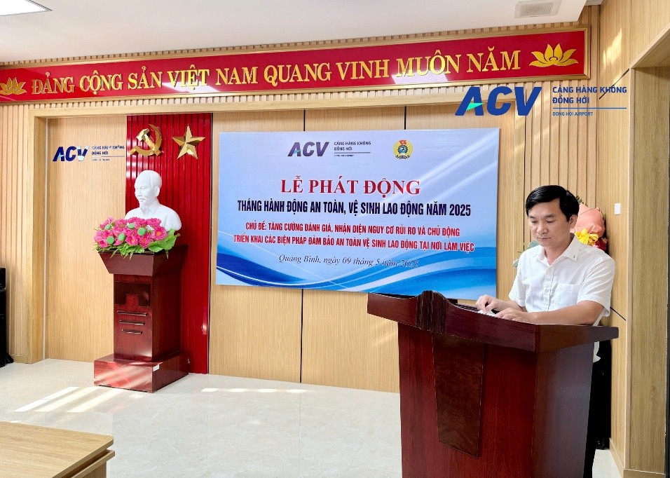 CẢNG HÀNG KHÔNG ĐỒNG HỚI TỔ CHỨC LỄ PHÁT ĐỘNG THÁNG HÀNH ĐỘNG AN TOÀN VỆ SINH LAO ĐỘNG NĂM 2025|LOCAL_PATH:crawled_data/images/featured_16d90e6922ee.jpg