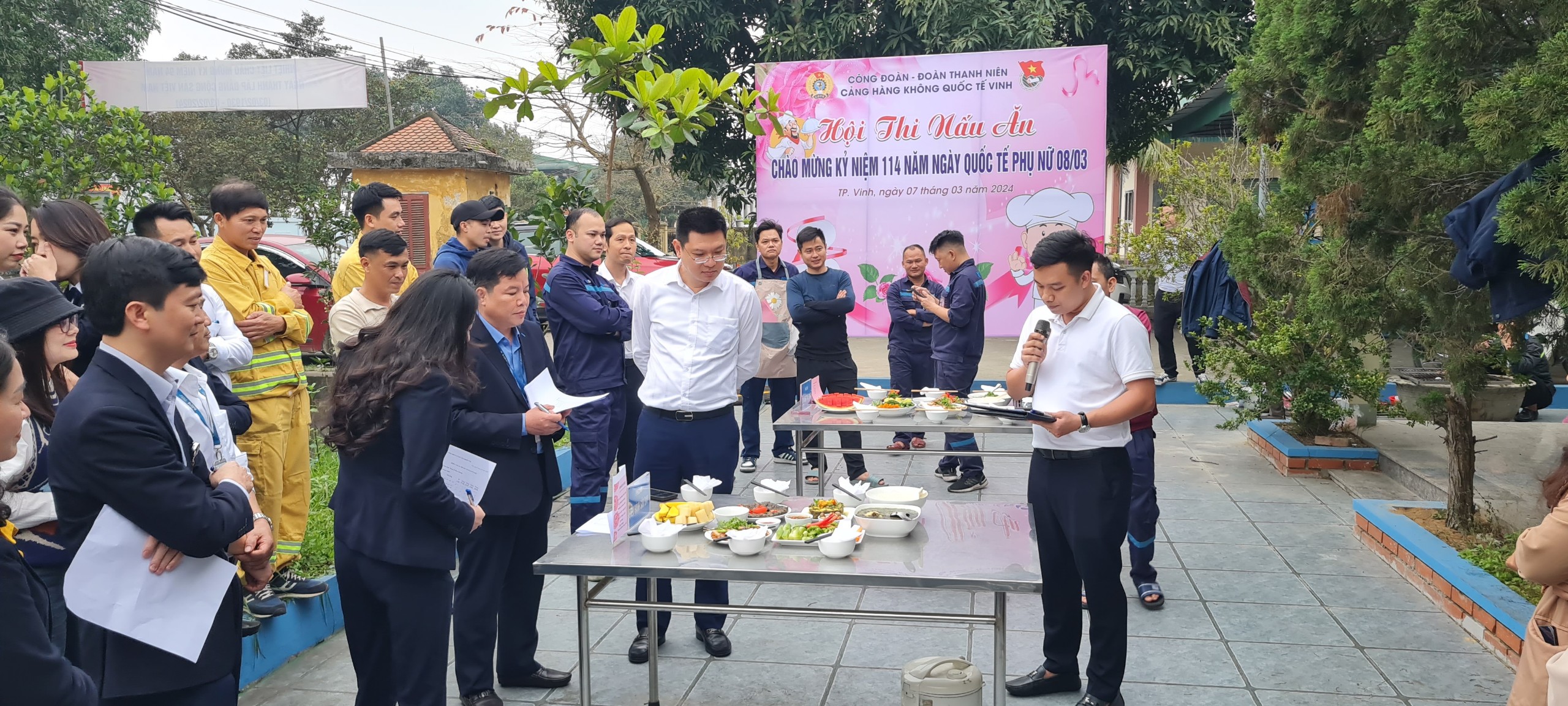Hội thi nấu ăn chào mừng kỷ niệm ngày quốc tế phụ nữ 8/3 tại Cảng hàng không quốc tế Vinh|LOCAL_PATH:crawled_data/images/featured_1e4ef70a437b.jpg