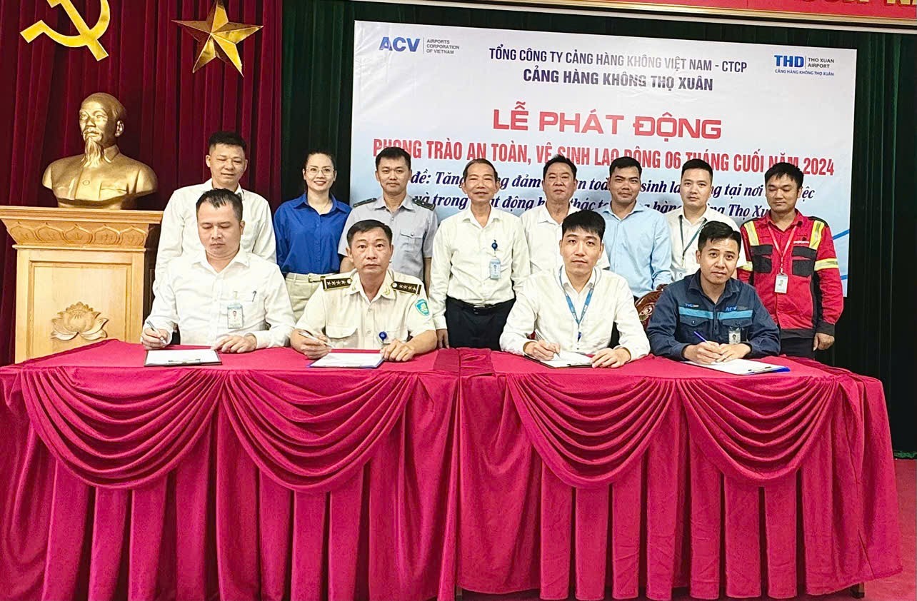 CẢNG HK THỌ XUÂN: PHÁT ĐỘNG LỄ HƯỞNG ỨNG HÀNH ĐỘNG AN TOÀN VỆ SINH LAO ĐỘNG 6 THÁNG CUỖI NĂM 2024|LOCAL_PATH:crawled_data/images/featured_1f252e84442b.jpg