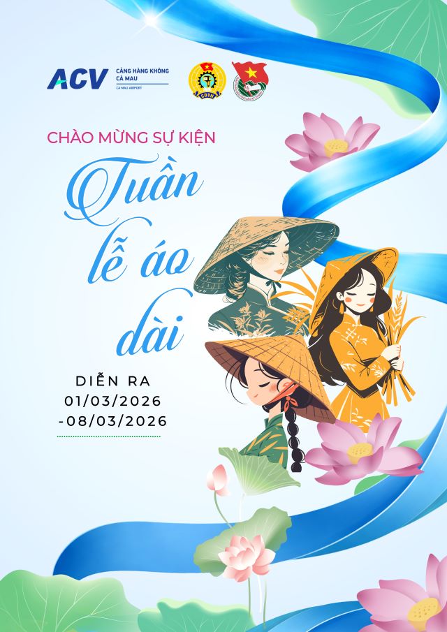 CẢNG HÀNG KHÔNG CÀ MAU HƯỞNG ỨNG TUẦN LỄ ÁO DÀI NĂM 2026|LOCAL_PATH:crawled_data/images/featured_2cf35d2d8b7b.jpg