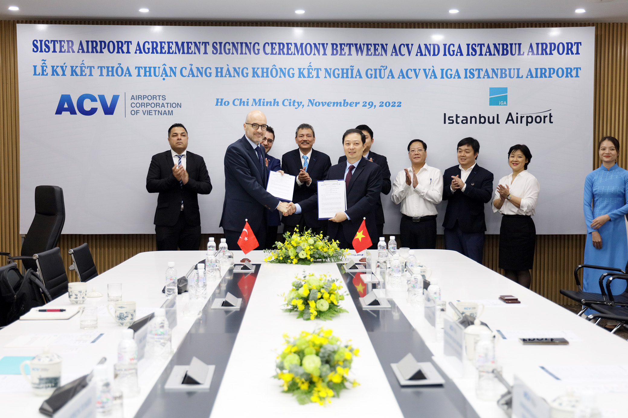 Airports Corporation of Vietnam (ACV) and IGA Istanbul Airport Sign Sister Airport Agreement|LOCAL_PATH:crawled_data/images/featured_3572e480550c.jpg