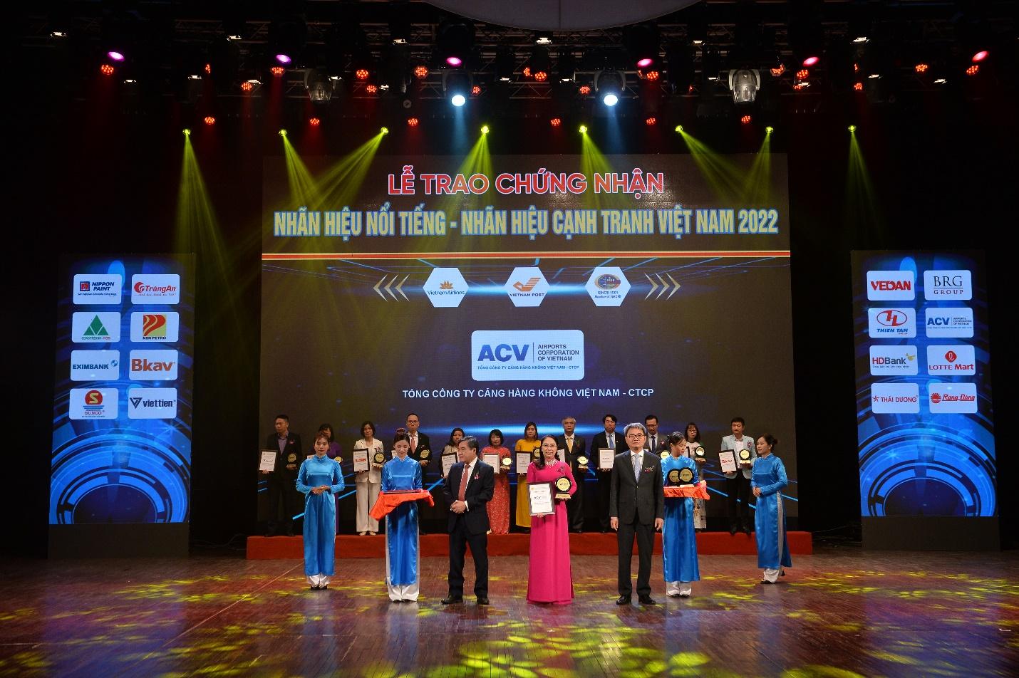 Airports Corporation of Vietnam (ACV) was awarded the Vietnam Well-known Trademark in 2022 for the fourth year in a row.|LOCAL_PATH:crawled_data/images/featured_38211b7bd8f2.jpg