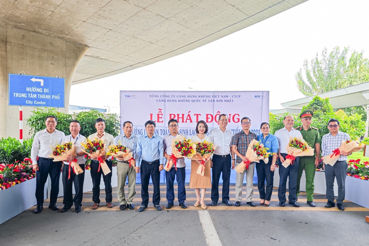 Cảng HKQT Tân Sơn Nhất phát động hưởng ứng An toàn – Vệ sinh lao động 6 tháng cuối năm 2024|LOCAL_PATH:crawled_data/images/featured_3ca78a9400e1.jpg