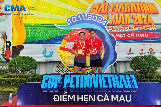 Cảng hàng không Cà Mau hưởng ứng giải chạy Marathon Cà Mau 2024 “Cup Petrovietnam Điểm hẹn Cà Mau"|LOCAL_PATH:crawled_data/images/featured_3eb1f86fe240.jpg