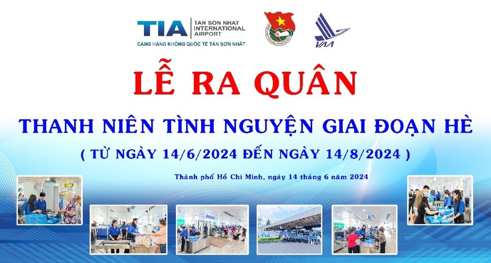 Đoàn Thanh niên Cảng HKQT Tân Sơn Nhất tổ chức Lễ “Ra quân Thanh niên tình nguyện giai đoạn Hè” năm 2024|LOCAL_PATH:crawled_data/images/featured_40d63dd822d4.jpg
