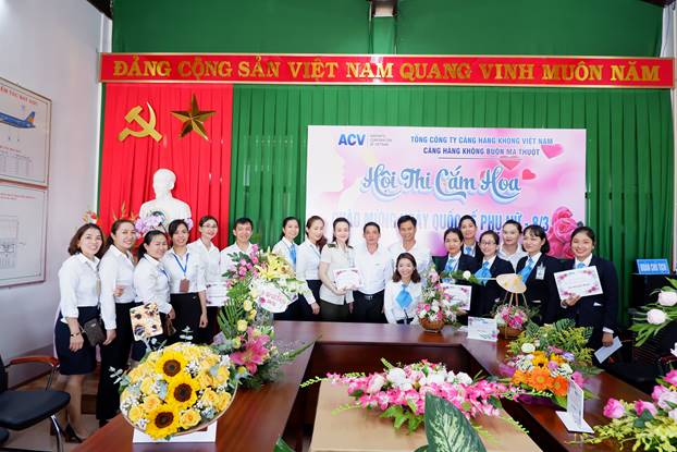 Cảng hàng không Buôn Ma Thuột: Hội thi cắm hoa chào mừng ngày quốc tế Phụ nữ 8/3|LOCAL_PATH:crawled_data/images/featured_40ffefcd62da.jpg