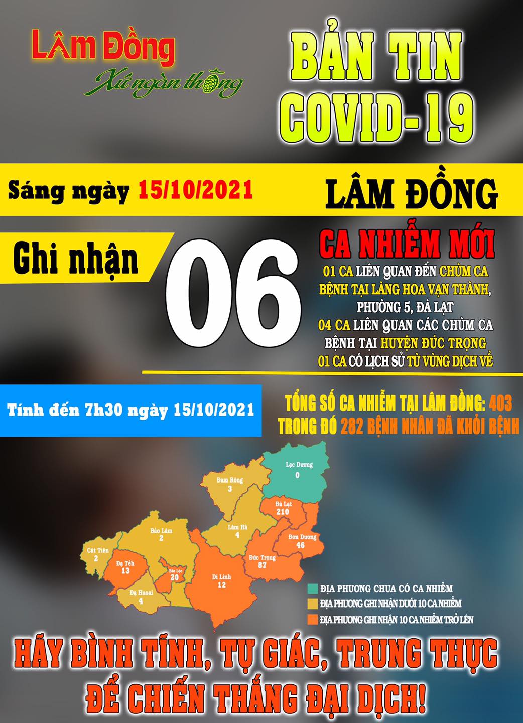 Bản Tin COVID-19 Lâm Đồng Ngày 15/10|LOCAL_PATH:crawled_data/images/featured_416bed2ac7eb.jpg