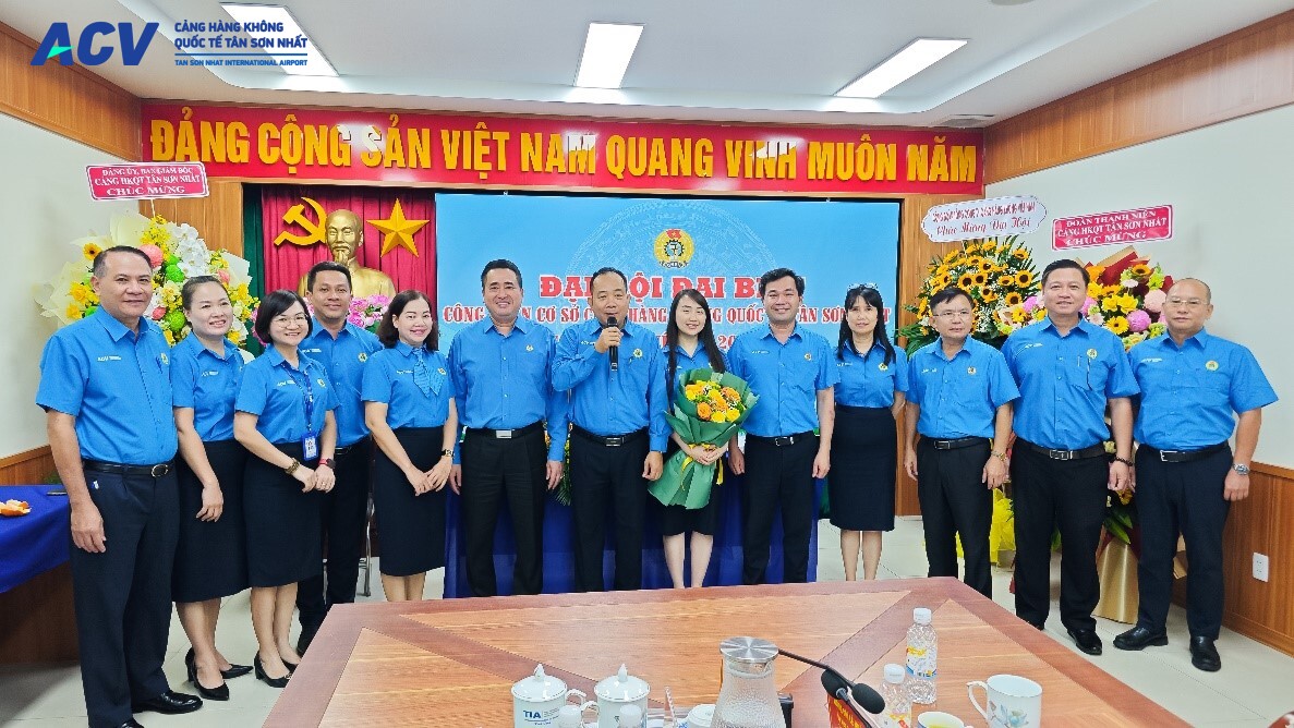 Công đoàn cơ sở Cảng HKQT Tân Sơn Nhất tổ chức thành công Đại hội đại biểu lần thứ IV, Nhiệm kỳ 2025 - 2030|LOCAL_PATH:crawled_data/images/featured_4a0b8c52bbbe.jpg