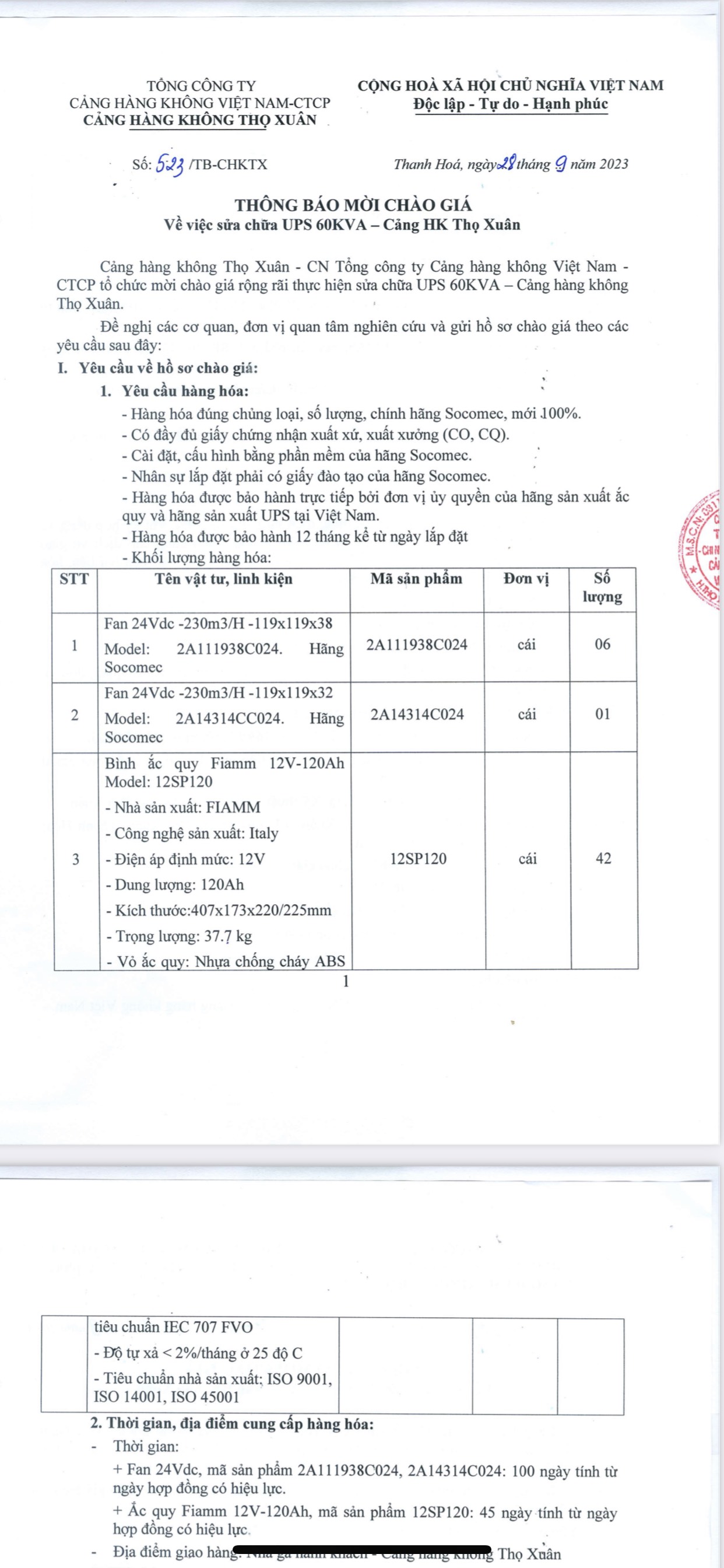 THÔNG BÁO MỜI CHÀO GIÁ : Về việc sửa chữa UPS 60KVA – Cảng HK Thọ Xuân|LOCAL_PATH:crawled_data/images/featured_5b63a198ab6c.jpeg