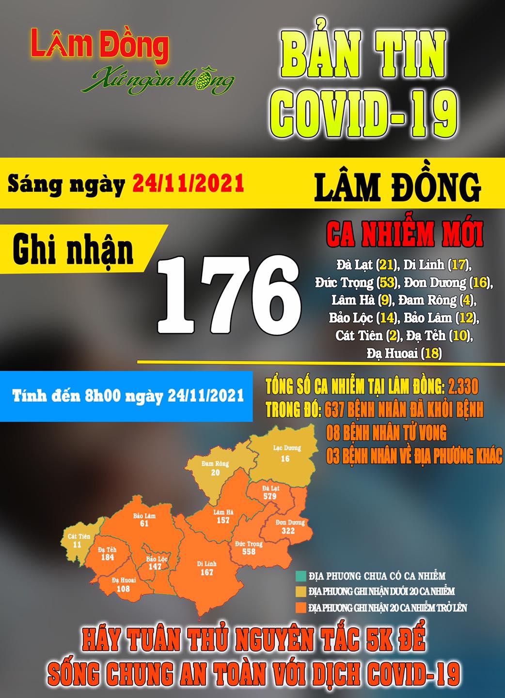 Bản Tin COVID-19 Lâm Đồng Ngày 24/11|LOCAL_PATH:crawled_data/images/featured_5c3608262af3.jpg