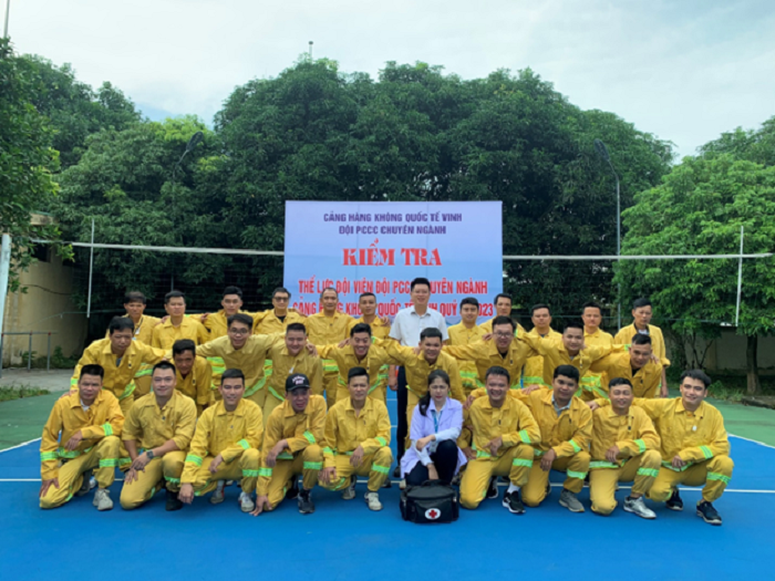 Cảng HKQT Vinh tổ chức kiểm tra thể lực và huấn luyện nghiệp vụ PCCC&CNCH định kỳ cho Đội PCCC chuyên ngành|LOCAL_PATH:crawled_data/images/featured_5e556a5f7d45.png
