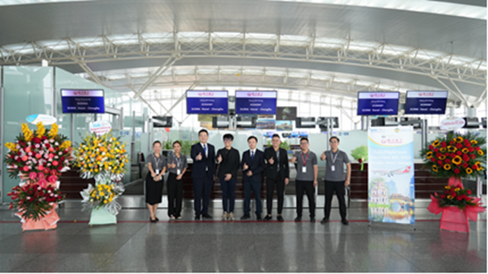 Cảng HKQT Nội Bài đón chuyến bay đầu tiên của hãng hàng không Sichuan Airlines tới Hà Nội|LOCAL_PATH:crawled_data/images/featured_5fc9471c0e42.png