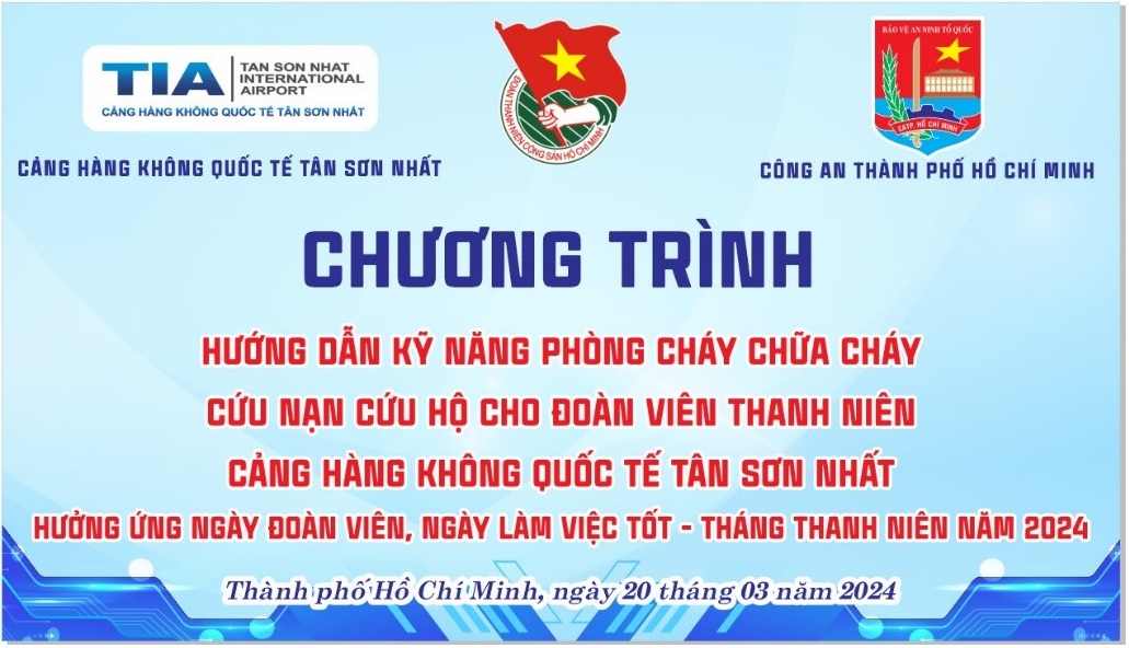 Đoàn Thanh niên Cảng HKQT Tân Sơn Nhất tổ chức các lớp tập huấn, bồi dưỡng kiến thức về an toàn PCCC&CNCH cho toàn thể đoàn viên, thanh niên trực thuộc Đoàn Cảng.|LOCAL_PATH:crawled_data/images/featured_62b357f688a1.jpg