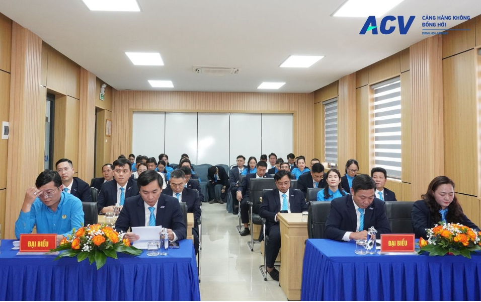 CẢNG HÀNG KHÔNG ĐỒNG HỚI TỔ CHỨC HỘI NGHỊ ĐẠI BIỂU NGƯỜI LAO ĐỘNG NĂM 2026