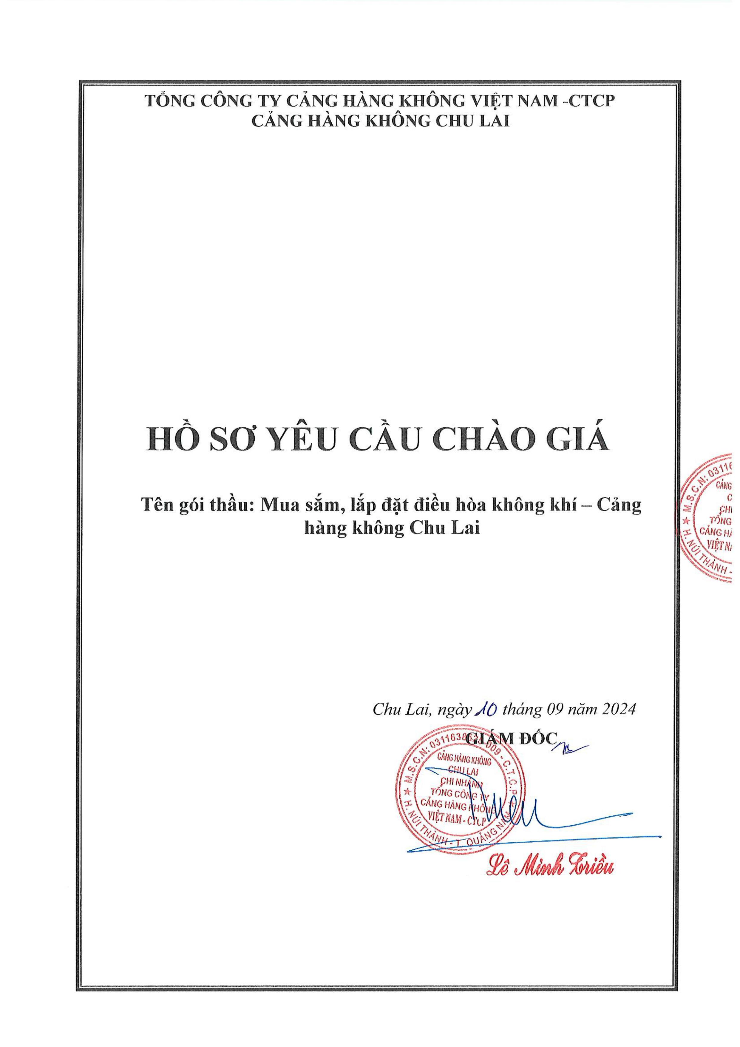 Cảng hàng không Chu Lai thông báo Mời chào giá gói: Mua sắm, lắp đặt điều hòa không khí - Cảng hàng không Chu Lai|LOCAL_PATH:crawled_data/images/featured_71fbf06448f9.jpg