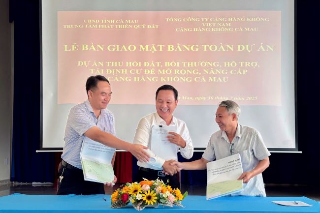 CẢNG HÀNG KHÔNG CÀ MAU NHẬN BÀN GIAO 100% MẶT BẰNG – SẴN SÀNG CHO DỰ ÁN NÂNG CẤP, MỞ RỘNG|LOCAL_PATH:crawled_data/images/featured_7580d9fc24d4.jpg