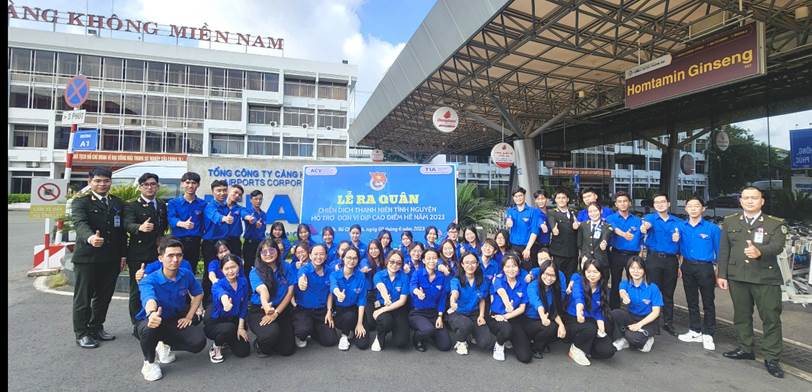 Lễ ra quân Chương trình “Thanh niên tình nguyện hỗ trợ đơn vị dịp cao điểm Hè 2023” của Cảng HKQT Tân Sơn Nhất|LOCAL_PATH:crawled_data/images/featured_7740710f3f95.jpg