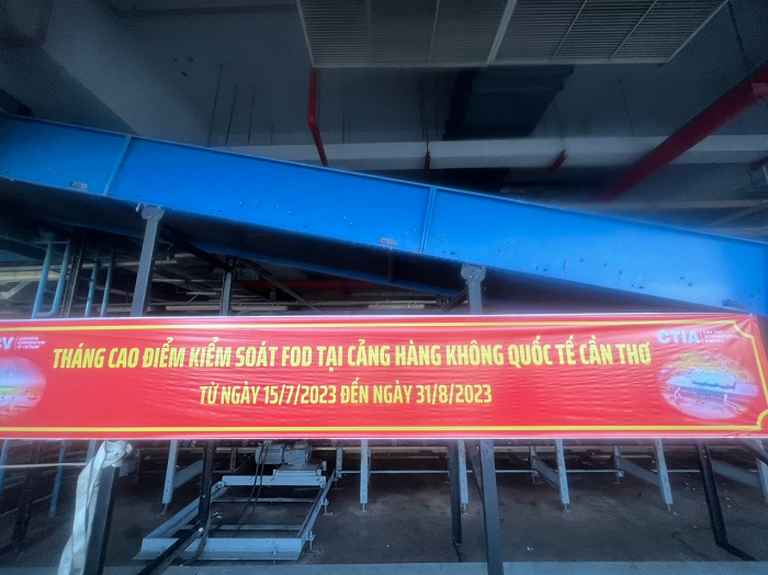Cảng HKQT Cần Thơ triển khai thực hiện “Tháng cao điểm kiểm soát FOD” năm 2023|LOCAL_PATH:crawled_data/images/featured_784dd7ba85b5.png