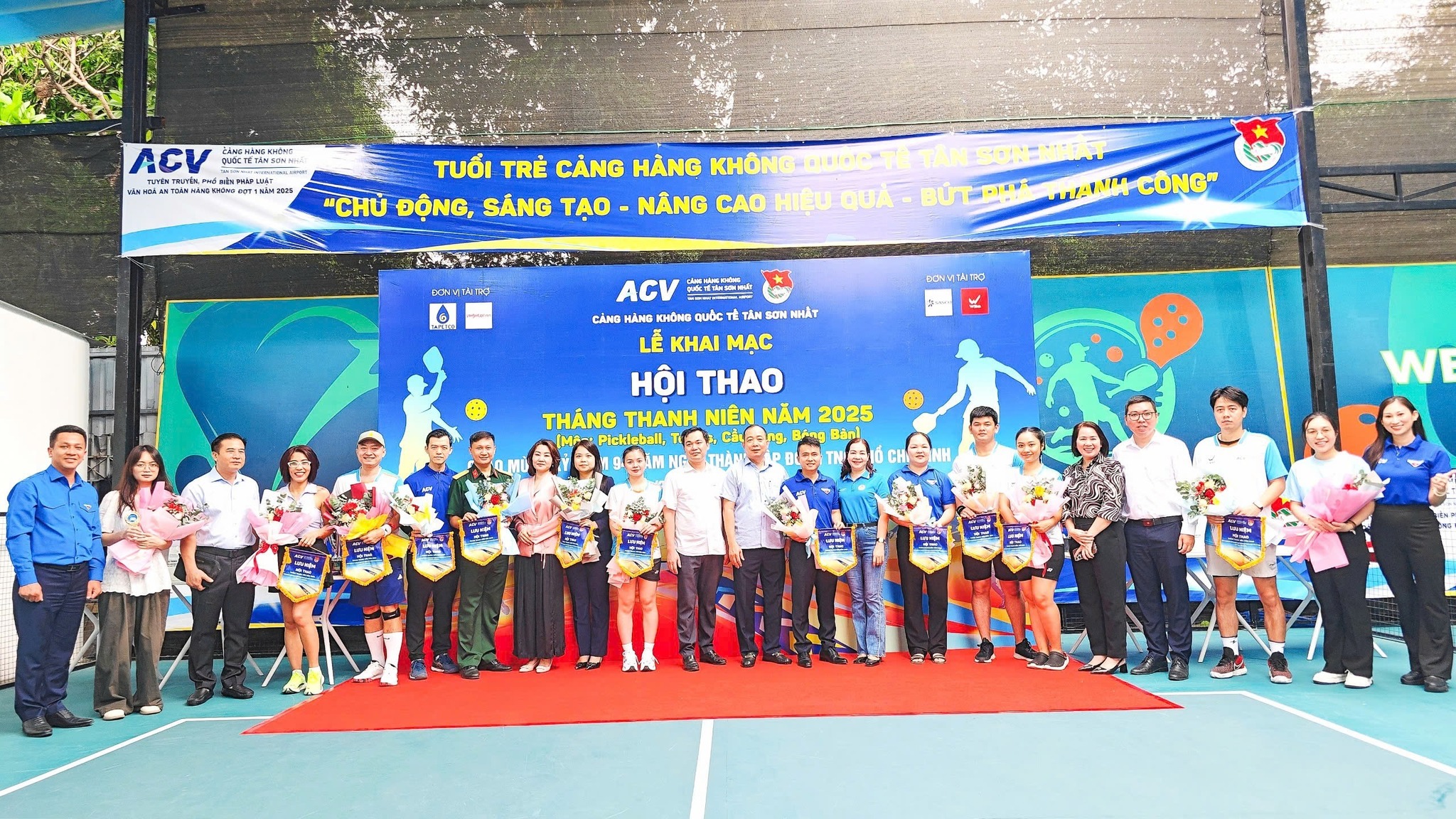 Tưng bừng khí thế hội thao Tháng Thanh niên năm 2025 tại Cảng HKQT Tân Sơn Nhất|LOCAL_PATH:crawled_data/images/featured_7bae4e37da18.jpg