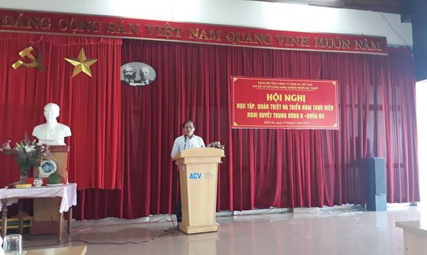 Cảng hàng không Buôn Ma Thuột: Hội nghị học tập, quán triệt và triển khai thực hiện Nghị quyết Trung ương 6, khóa XII|LOCAL_PATH:crawled_data/images/featured_86d4d80bd6e9.jpg
