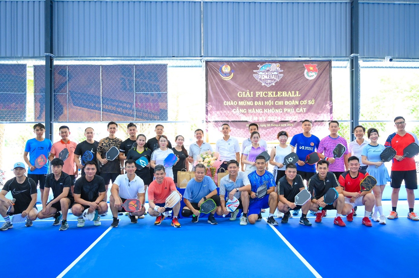 Cảng hàng không Phù Cát tổ chức giải Pickleball chào mừng Đại hội chi đoàn cơ sở|LOCAL_PATH:crawled_data/images/featured_892eeae1196d.jpg