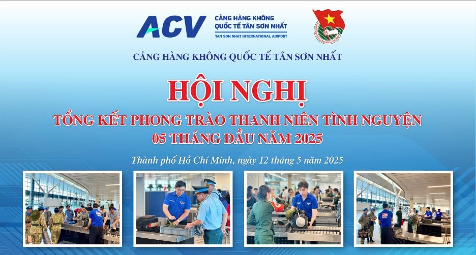 Đoàn Thanh niên Cảng HKQT Tân Sơn Nhất tổng kết phong trào “Thanh niên tình nguyện” giai đoạn 05 tháng đầu năm 2025.|LOCAL_PATH:crawled_data/images/featured_8fc60806b8d7.jpg