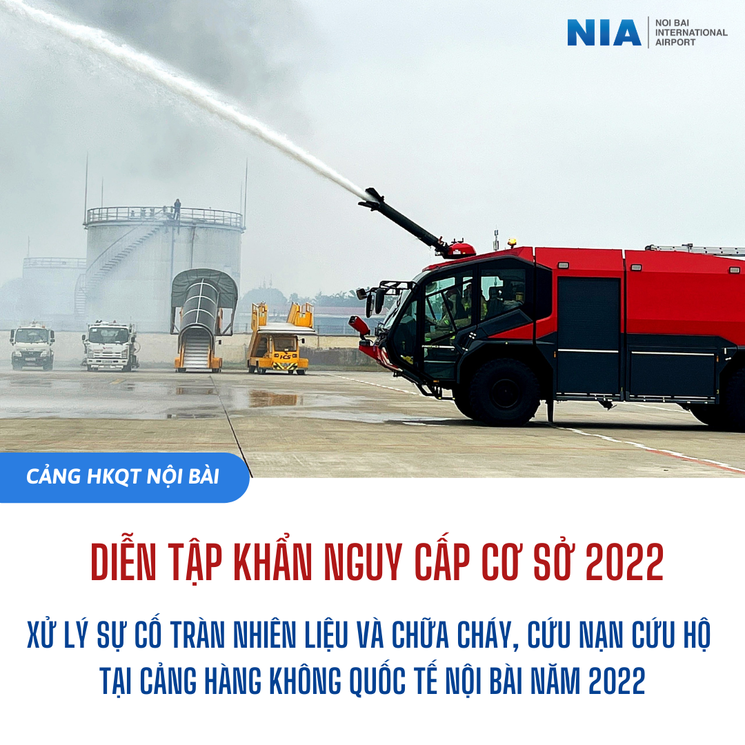 Cảng HKQT Nội Bài diễn tập “Xử lý sự cố tràn nhiên liệu và chữa cháy, cứu nạn cứu hộ”|LOCAL_PATH:crawled_data/images/featured_90b303c52b83.png