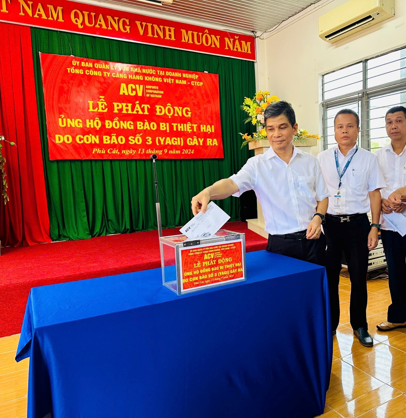 CẢNG HÀNG KHÔNG PHÙ CÁT PHÁT ĐỘNG ỦNG HỘ ĐỒNG BÀO BỊ THIỆT HẠI DO BÃO SỐ 3|LOCAL_PATH:crawled_data/images/featured_9c72c6ef5f6a.jpg