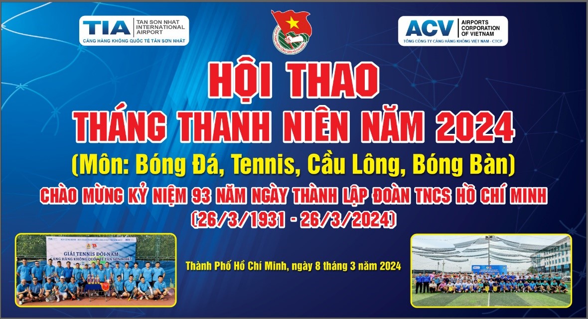 CẢNG HKQT TÂN SƠN NHẤT HỪNG KHÍ THẾ CÙNG HỘI THAO THÁNG THANH NIÊN NĂM 2024|LOCAL_PATH:crawled_data/images/featured_ae2b05dcd79d.jpg