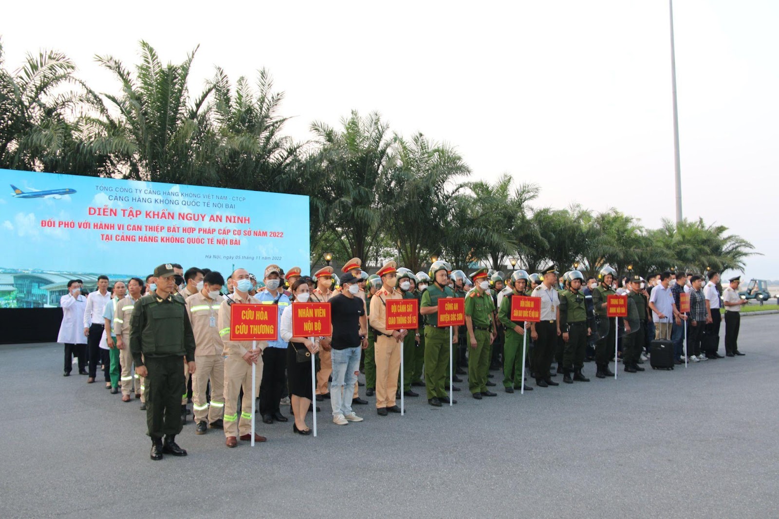 Cảng HKQT Nội Bài: Diễn tập khẩn nguy an ninh đối phó với hành vi can thiệp bất hợp pháp năm 2022|LOCAL_PATH:crawled_data/images/featured_b36069def232.jpg