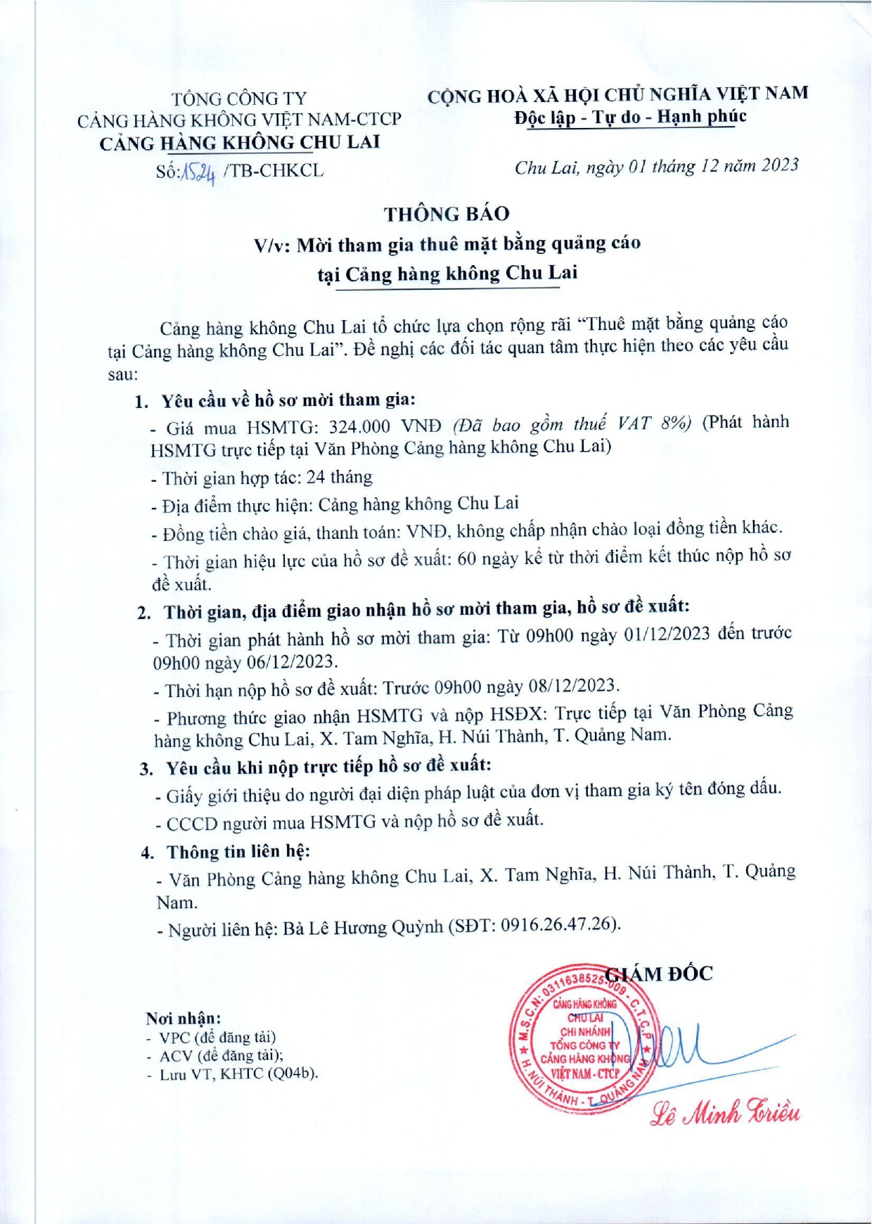 Cảng hàng không Chu Lai thông báo: Mời tham gia thuê mặt bằng quảng cáo tại Cảng hàng không Chu Lai|LOCAL_PATH:crawled_data/images/featured_bea5dc365e6b.jpg