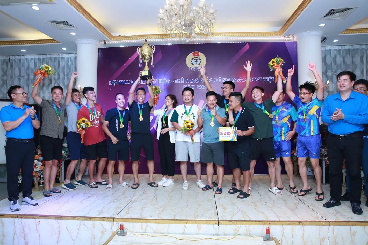Cảng HKQT Nội Bài đạt nhiều thành tích xuất sắc tại Hội thao cụm văn hóa thể thao số 2- Công đoàn GTVT Việt Nam|LOCAL_PATH:crawled_data/images/featured_c6affe606ab9.jpg