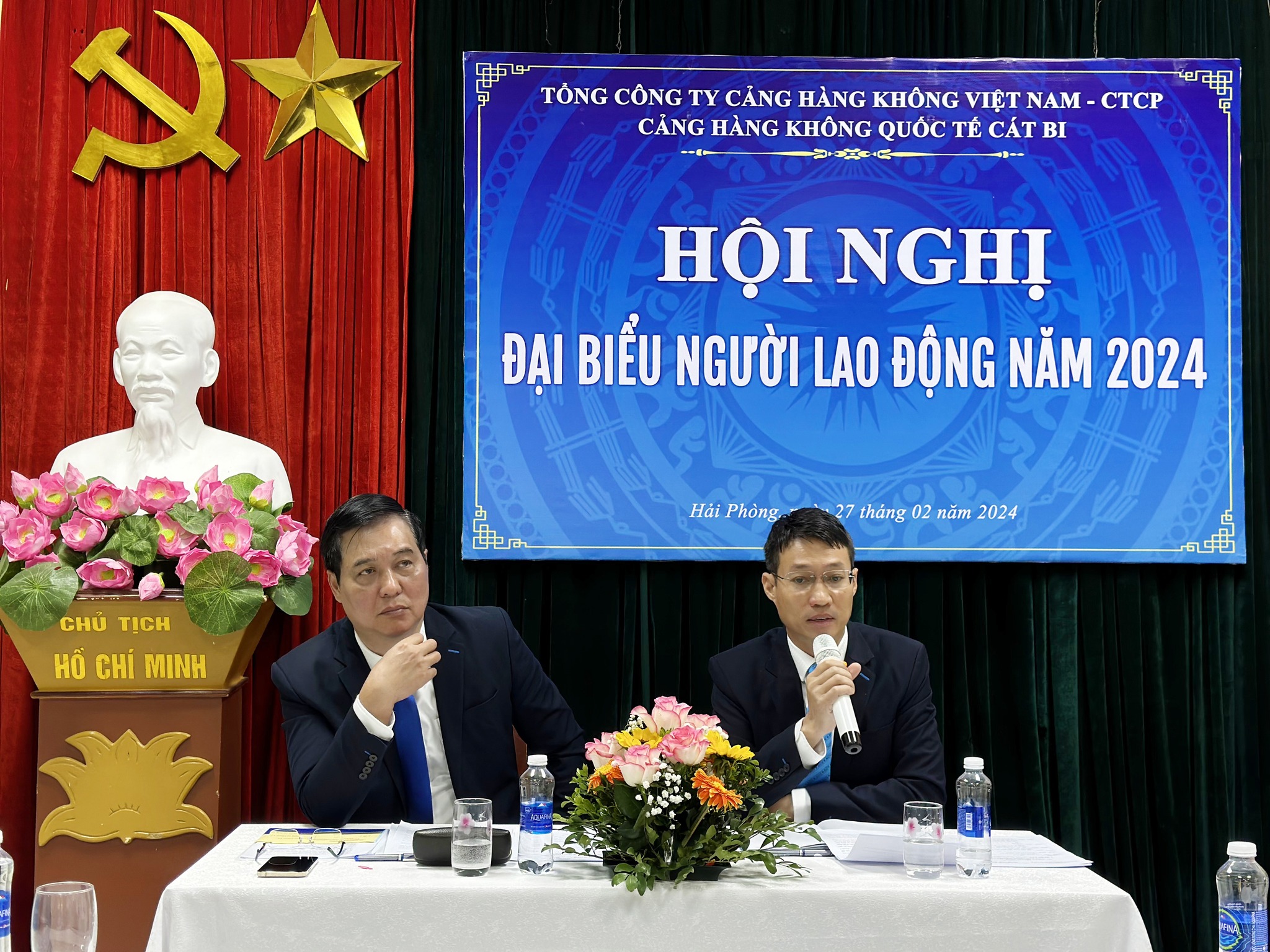 Cảng hàng không quốc tế Cát Bi tổ chức thành công Hội nghị tổng kết công tác xây dựng phong trào toàn dân bảo vệ an ninh Tổ quốc năm 2023; triển khai phương hướng nhiệm vụ năm 2024 và Hội nghị người lao động năm 2024|LOCAL_PATH:crawled_data/images/featured_ce726f802e07.jpg