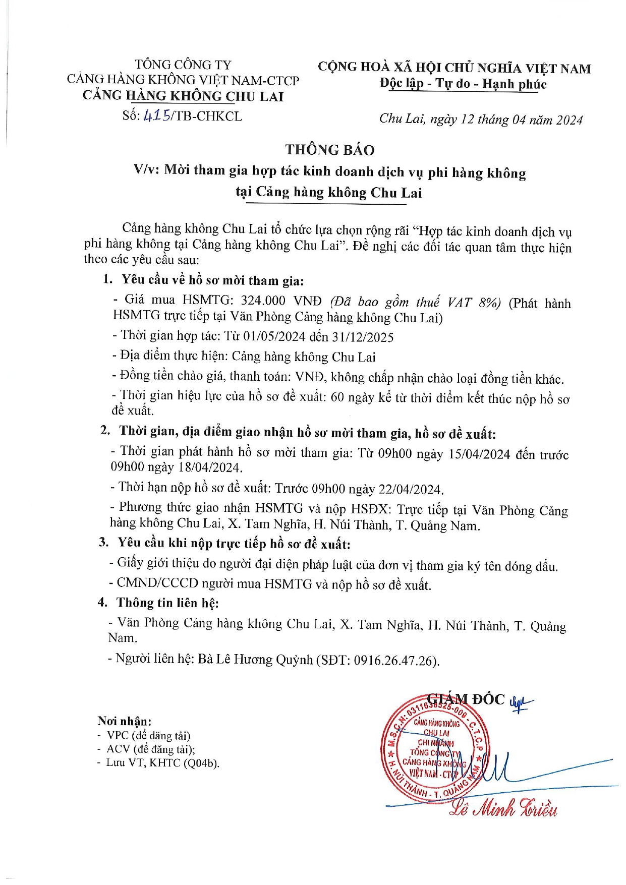 CẢNG HÀNG KHÔNG CHU LAI: THÔNG BÁO MỜI THAM GIA HỢP TÁC KINH DOANH DỊCH VỤ PHI HÀNG KHÔNG.|LOCAL_PATH:crawled_data/images/featured_d4a4aac4628f.jpg