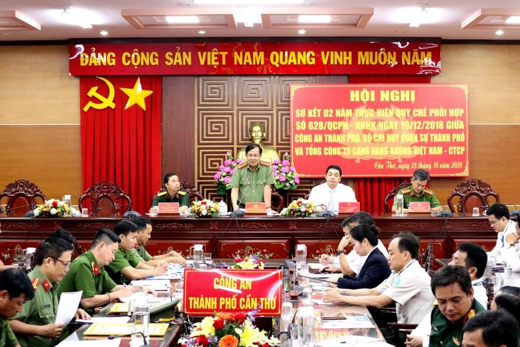 Hội nghị sơ kết 02 năm thực hiện Quy chế phối hợp 628/QCPH-ANHK ngày 19/12/2018 giữa Tổng công ty Cảng hàng không Việt Nam – CTCP và lực lượng Công an, Quân đội thành phố Cần Thơ|LOCAL_PATH:crawled_data/images/featured_e58352090dfb.jpg