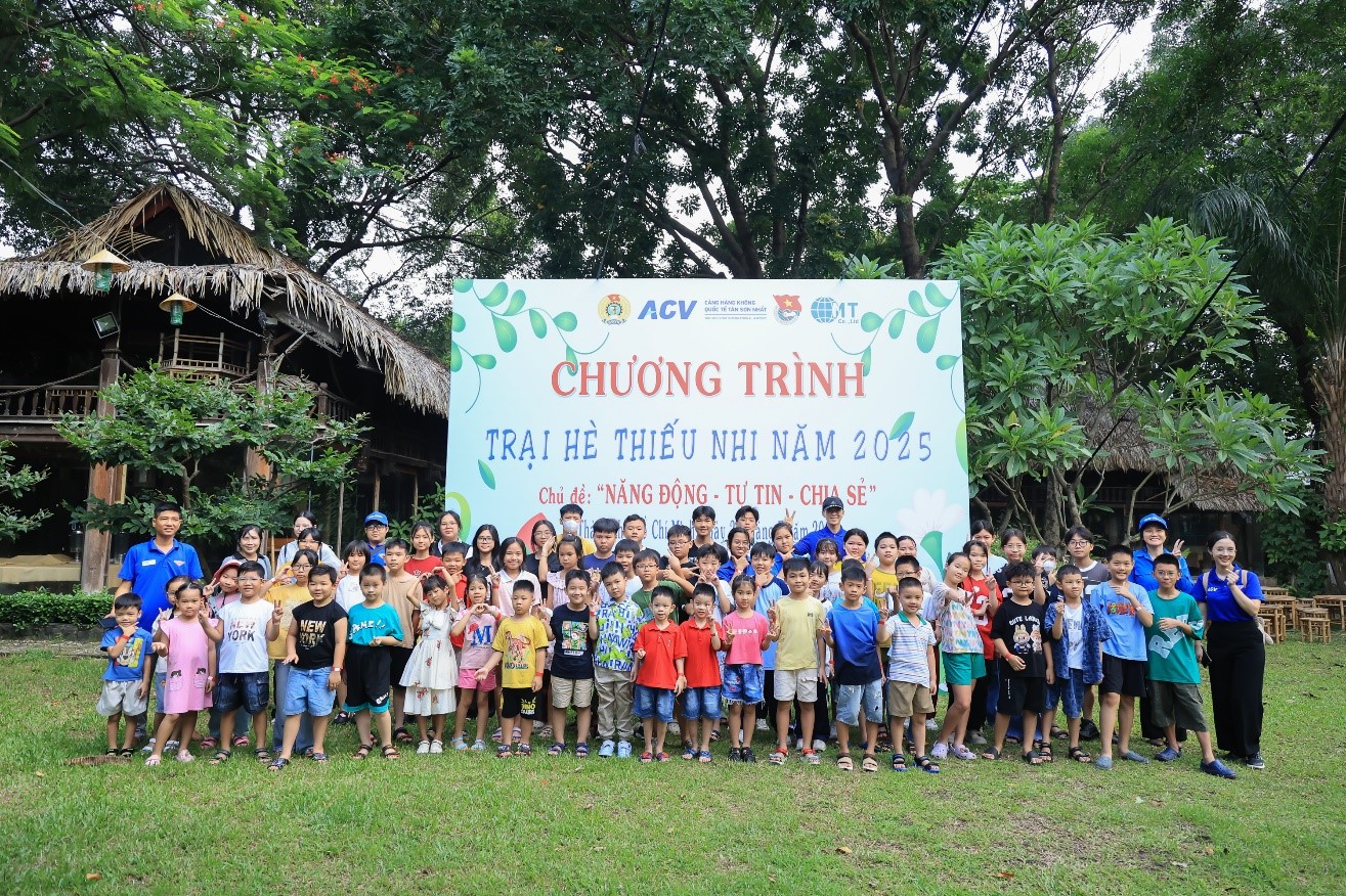 HÈ VUI KHỎE - THIẾU NHI CẢNG HKQT TÂN SƠN NHẤT NĂNG ĐỘNG, TỰ TIN, CHIA SẺ|LOCAL_PATH:crawled_data/images/featured_e6e154206814.jpg
