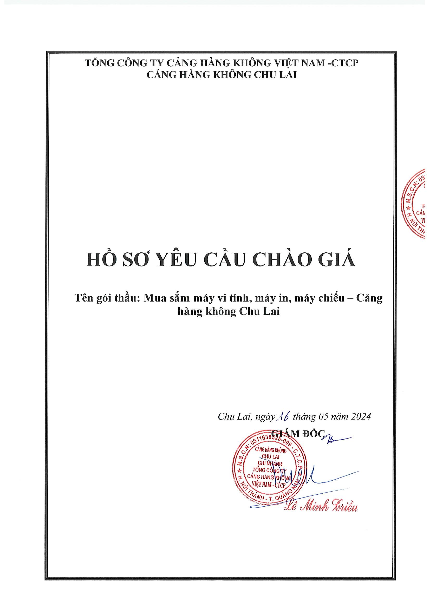 Cảng hàng không Chu Lai thông báo Mời chào giá rộng rãi gói: Mua sắm máy vi tính, máy in, máy chiếu -  Cảng hàng không Chu Lai|LOCAL_PATH:crawled_data/images/featured_ede8e4055ea1.png