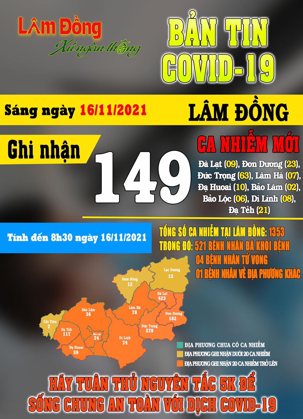 Bản Tin COVID-19 Lâm Đồng Ngày 16/11|LOCAL_PATH:crawled_data/images/featured_f40b7ddb375d.jpg