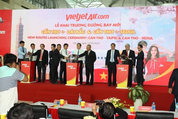 Cảng HKQT Cần Thơ: Vietjet Air khai trương 2 đường bay quốc tế đi Đài Loan, Hàn Quốc|LOCAL_PATH:crawled_data/images/featured_fbd31264e63b.jpg
