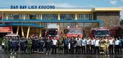 CẢNG HÀNG KHÔNG QUỐC TẾ LIÊN KHƯƠNG DUY TRÌ TRẠNG THÁI SẴN SÀNG TRONG CÔNG TÁC PHÒNG CHÁY, CHỮA CHÁY VÀ CỨU NẠN, CỨU HỘ