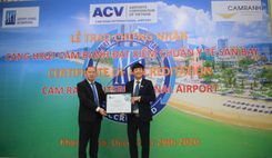 CẢNG HÀNG KHÔNG QUỐC TẾ CAM RANH ĐƯỢC CẤP CHỨNG NHẬN KIỂM CHUẨN Y TẾ SÂN BAY (AIRPORT HEALTH ACCREDITATION - AHA)