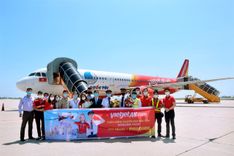 CẢNG HÀNG KHÔNG QUỐC TẾ CAM RANH KHAI TRƯƠNG THÊM ĐƯỜNG BAY CAM RANH – PHÚ QUỐC CỦA HÃNG HÀNG KHÔNG VIETJET AIR