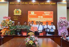 Hội nghị Tổng kết thực hiện Quy chế phối hợp giai đoạn 2020 – 2023 và ký kết Quy chế phối hợp mới giai đoạn 2024 - 2028 trong công tác đảm bảo an ninh, an toàn hàng không và TTATXH tại Cảng HKQT Cam Ranh 