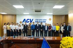 Cảng hàng không quốc tế Đà Nẵng làm việc với Hiệp hội Nhiên liệu Hàng không bền vững châu Á, trao đổi cơ hội hợp tác trong lĩnh vực hàng không