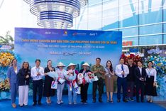 CẢNG HÀNG KHÔNG QUỐC TẾ ĐÀ NẴNG CHÀO MỪNG CHUYẾN BAY ĐẦU TIÊN CỦA PHILIPPINE AIRLINES ĐẾN THÀNH PHỐ BIỂN